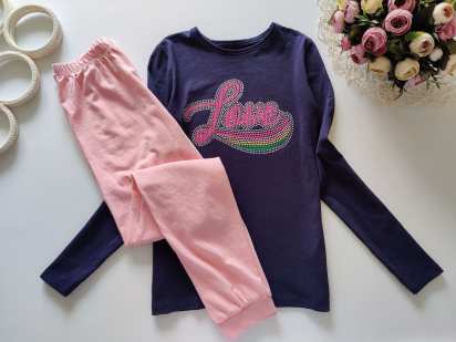 10,11 років, зріст 146 Дитяча набірна піжама