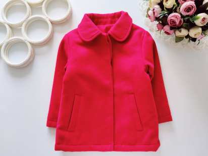 18,24 мес, рост 90 Теплое демисезонное детское пальто