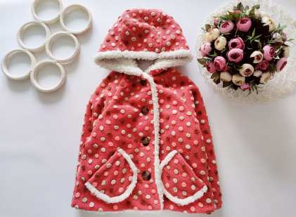 4,5 лет, рост 110 Теплое пальто