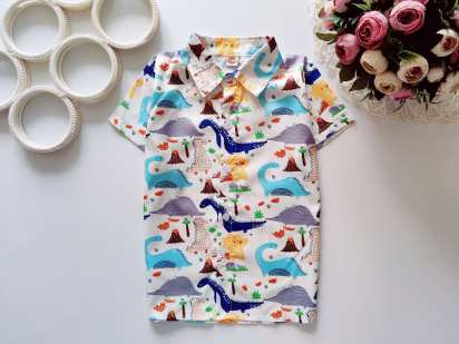 6,7 років, зріст 120 Легка літня сорочка