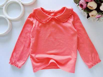 12,18 мес, рост 80,86 Лонгслив для девочки