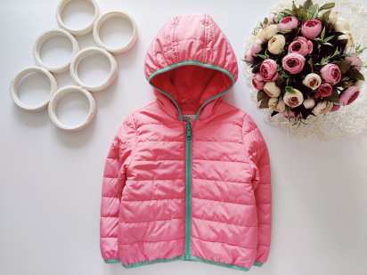 2,3 года, рост 98 Демисезонная детская куртка на синтепоне