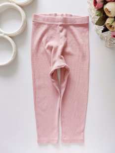 18,24 мес, рост 92 Качественые детскте лосины цвет пудры