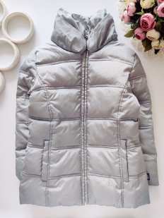 6 лет, рост 116 Натуральный зимний пуховик Original Marines