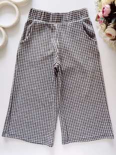 5,6 лет, рост 116 Модные брюки кюлоты