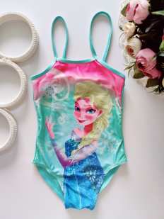 2,3 года, рост 92,98 Купальник с эльзой