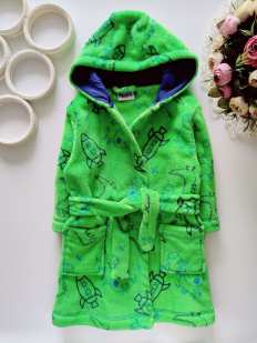 12,18 міс, зріст 80,86 Дитячий махровий халат