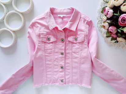 11 лет, рост 146 Джинсовка для девочки