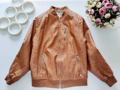 11,12 років, зріст 152 Брендова гірчична шкірянка