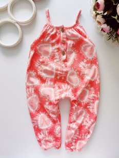 9,12 міс, зріст 80 Ромпер у сердечках