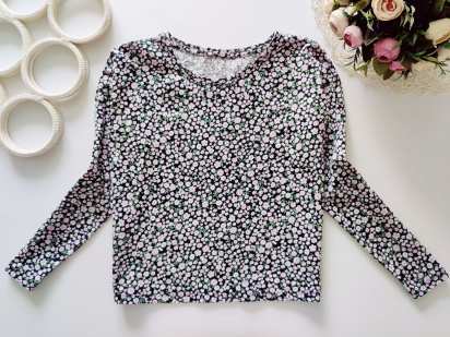 11 лет, рост 152 Цветочный реглан