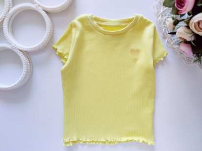 12,18 міс, зріст 80,86 Лимонна футболка