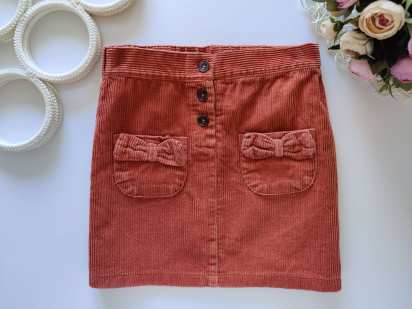 6,7 років, зріст 116,122 Вельветова спідниця на резинці