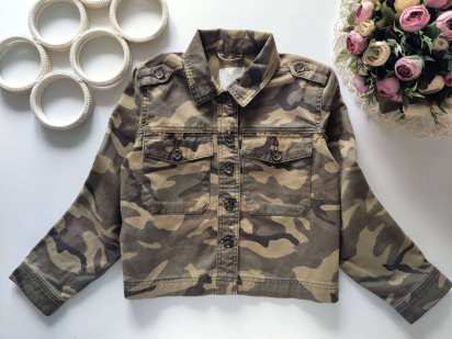 10 лет, рост 140 Камуфляжная рубашка