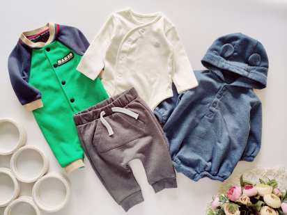 0-3 міс, зріст 56,62 Новий боді, нові штани, боді на флісі, чоловічок