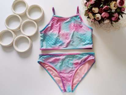 12,13 лет, рост 152,158 Раздельный купальник