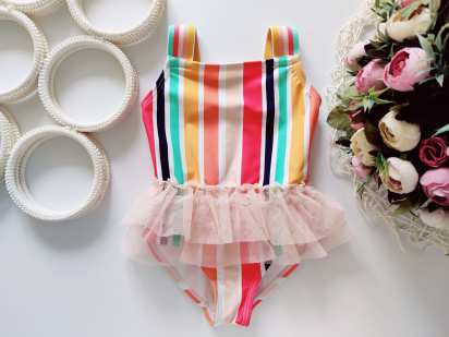 0-6 мес, рост 68 Красвый детский купальник