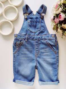 3,4 роки, зріст 104 Джинсовий комбінезон