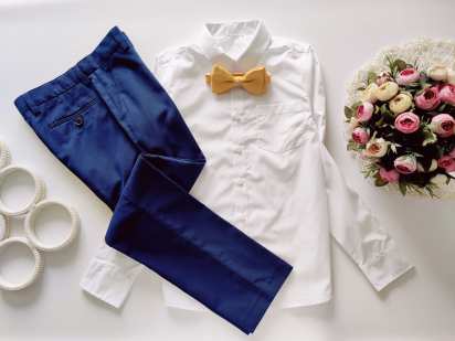 11,12 років, зріст 146,152 Нова біла сорочка з довгим рукавом та штани