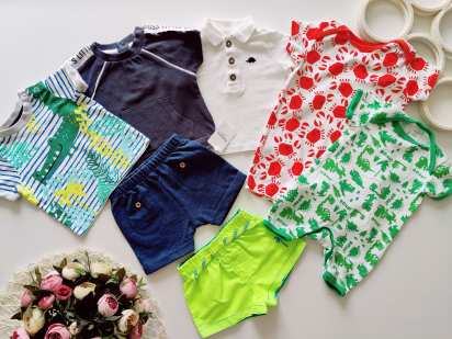 0-3 міс Нові літні речі новонародженому