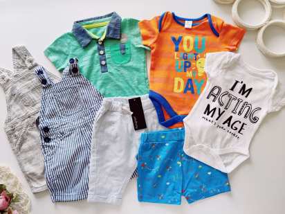 0-3 міс Набір нових літніх речей для новонародженого