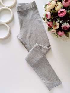 9,10 лет, рост 140 Серые лосины