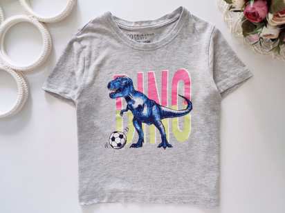 3,4 роки, зріст 104 Футболка діно