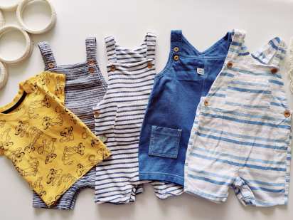 6,9 міс Набір ромперів для малюка та футболка