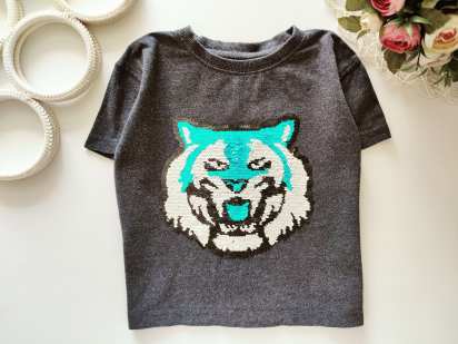 3 роки, зріст 98 Футболка з тигром