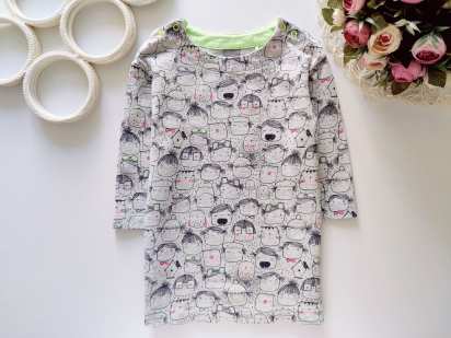 12,18 мес, рост 86 Платье детское