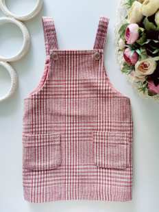 12,18 мес, рост 86 Теплый сарафан (2)