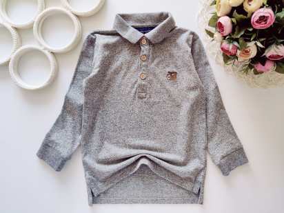 2,3 роки, зріст 98 Сіре поло