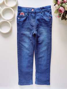 4 года, рост 104 Утепленные джинсы