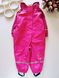 6,12 мес Непромокающий комбинезон на флисе