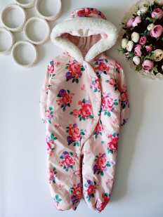 9,12 мес, рост 74,80 Демисезонный комбинезон для девочки