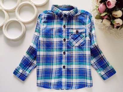 2,3 роки, зріст 98 Сорочка в красиву клітку