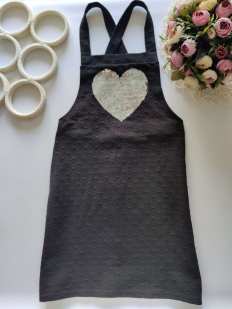 10,11 лет, рост 140,146 Сарафан для девочки