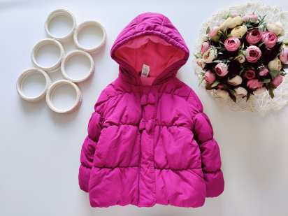 2 года, рост 92 Теплая деми курточка на синтепоне
