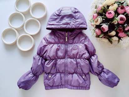 18 мес, рост 82 Натуральний пуховик