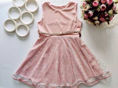 Нарядное детское платье