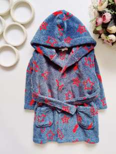 12,18 міс, зріст 86 Халат у зірках