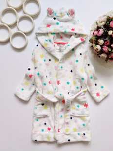 3,4 роки, зріст 98,104 Халат у зірках