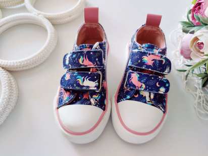 21 (13,5 см) Шкіряні кеди в однорогах