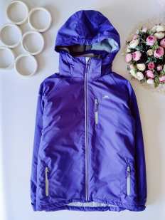 11,12 лет, рост 146,152 Теплая термо детская куртка девочке