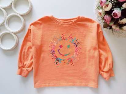 4 года, рост 104 Плотный лонгслив оверсайз