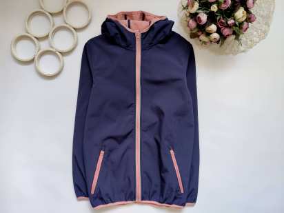 12,14 років, зріст 158,164 Демісезонна курка Soft Shell на флісі