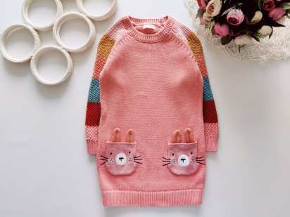 1,5,2 года, рост 92 Теплая вязаная туника