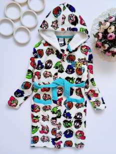 7,8 років, зріст 122,28 Красивий дитячий халат