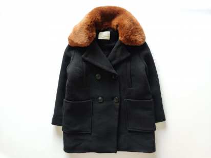 7 лет, рост 122 Утепленное шерстяное пально
