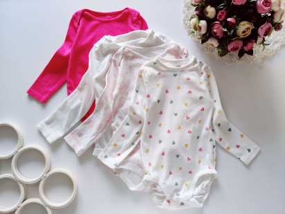 18,24 міс, зріст 86,92 Набір боді з довгими рукавами